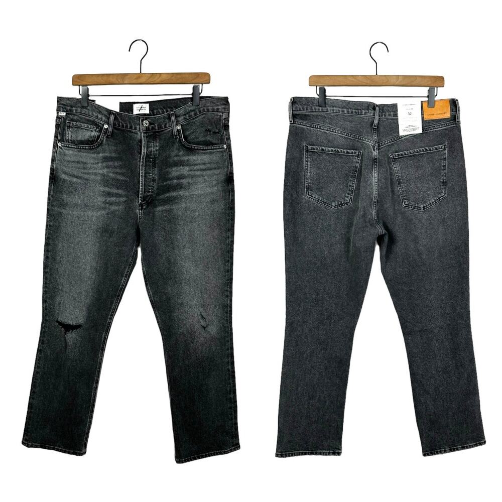 Citizens of Humanity | NWT Black Jolene Vintage Slim Leg Ankle Jeans in Secrets - Picture 3 of 12